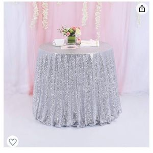 Round Sequin Tablecloth 🔹